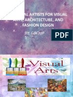National Artists For Visual Arts, Architecture, and Fashion Design