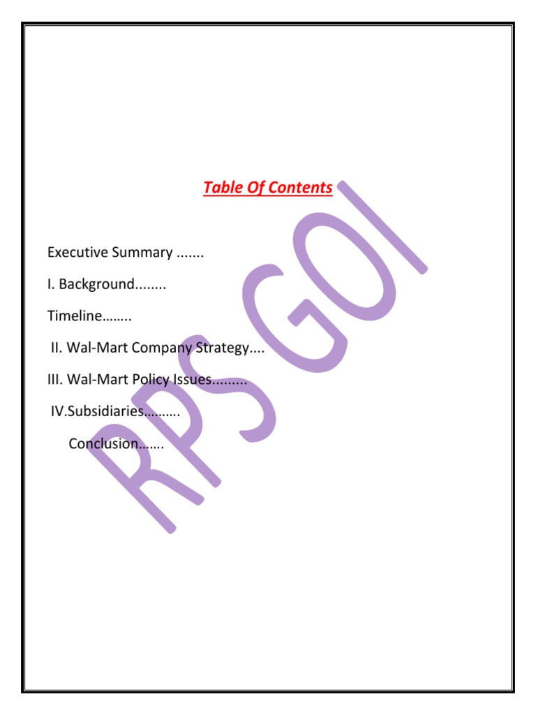 An InDepth Analysis of Walmart Tracing the Retail Giant's Rise to