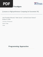 Programming Paradigms: (Lectures On High-Performance Computing For Economists VII)