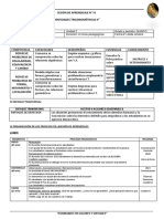 Sesión de Aprendizaje N 2