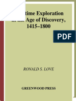 (Greenwood Guides To Historic Events, 1500-1900) Ronald S. Love - Maritime Exploration in The Age of Discovery, 1415-1800-Greenwood Press (2006) PDF