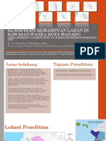Klasifikasi Kemampuan Lahan Di Kawasan Wanea Kota Manado Veronica A. Kumurur