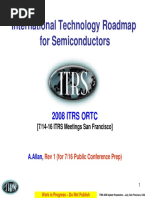 International Technology Roadmap For Semiconductors: 2008 Itrs Ortc