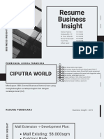 Resume Business Insight PDF