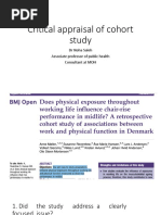 CASP Checklist for Cross-Sectional Studies | PDF | Risk | Science