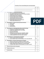 Skema Pemarkahan Dalam Penulisan Thesis