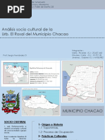 Socio Cultural- CHACAO