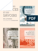 PESTRE Dominique Histoire Sciences Et Savoirs 3tomes