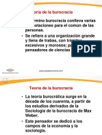 Semana 4 Teoria de La Burocracia y Relaciones Humanas