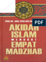 Akidah Islam Menurut Empat Mazhab