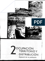 2 Ocupacion Del Territorio y Distribucion de La Poblacion