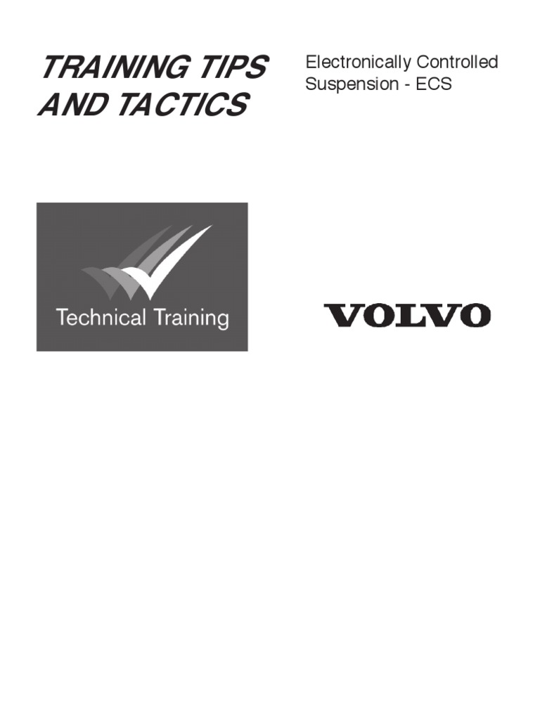 ECS Training PDF | PDF | Suspension (Vehicle) | Valve