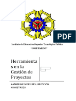 Herramientas de Gestion de Proyectos