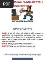 Programming Fundamentals