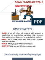 Programming Fundamentals