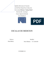 Escala de Medición