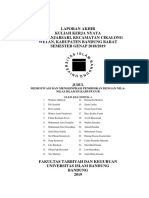 Laporan Akhir Kuliah Kerja Nyata Desa Ganjarsari, Kecamatan Cikalong Wetan, Kabupaten Bandung Barat SEMESTER GENAP 2018/2019