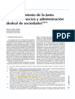 Faraldo Cabana, Patricia. El Consentimiento de La Junta General de Socios y Administración Desleal de Sociedades.