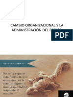 El Cambio Organizacional