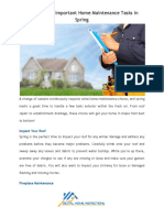 Follow These Important Home Maintenance Tasks in Spring.docx