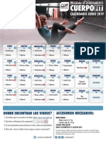 Calendario Junio 2019