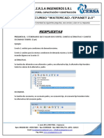 Examen Watercad Ultimo