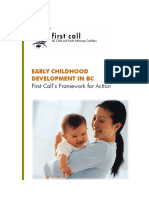 ECD Framework For Action FirstCall 2003 03 PDF