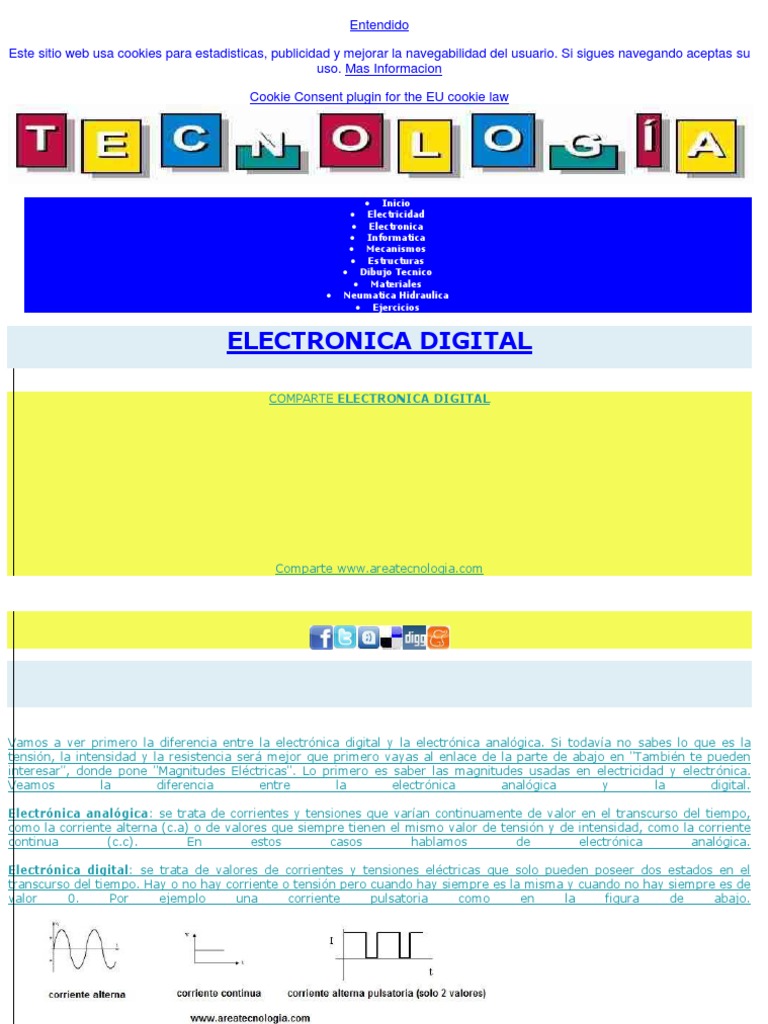 Electronica Digital PDF Puerta lógica Electrónica