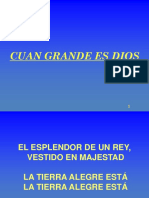 Cuan Grande Es Dios