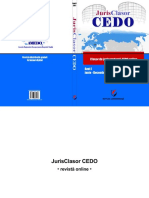 Revista JurisClasor CEDO Anul I - 2011