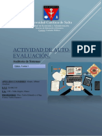 Actividad de Auto-Evaluación - Capítulo 1 - Auditoría en Informática