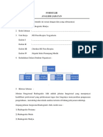 Blangko Formulir Analisa Jabatan Radiografer Madya