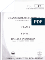 Usm Bahasa Indonesia 2017