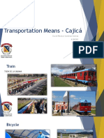 Transportation Means - Cajicá