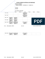 Horario de Clases