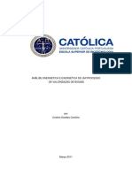 Análise Energética e Exergética de Um Processo de Valorização de Biogás