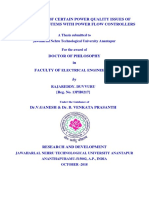 Improvement of Certain Power Quality Issues of Transmission Systems With Power Flow Controllers