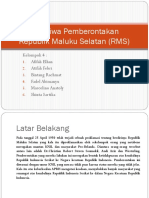 Peristiwa Pemberontakan Republik Maluku Selatan (RMS)