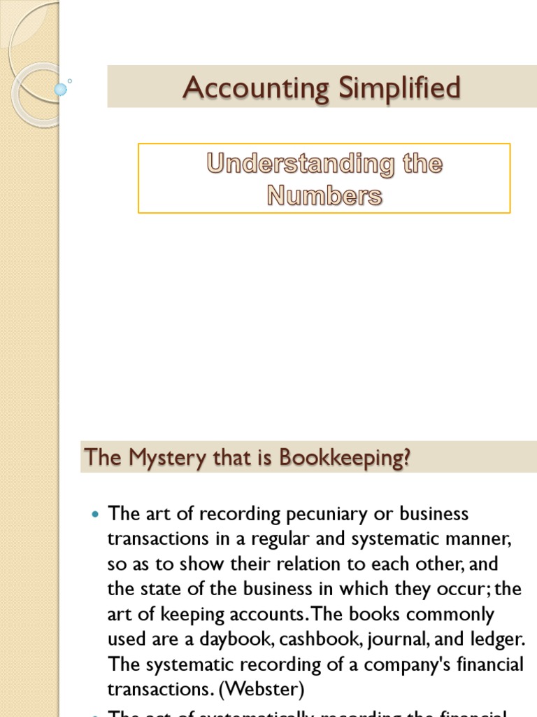 Basic Bookkeeping PDF Bookkeeping Debits And Credits