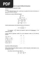 Differential Equations