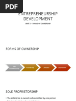 Unit 5 Entrepreneurship Development