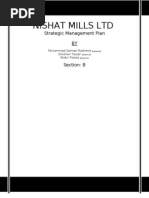 Download NISHAT TEXTILE MILLS Strategic Management Plan Final Report by Muhammad Salman Rasheed SN43420801 doc pdf