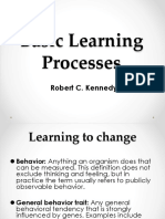 Basic Learning Processes
