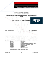 Guidelines for Generating PA Procedures for Dissimilar-Austenitic Welded Components (DIS-Gu-Rev.01.05)