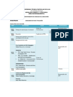 Agenda Del Seminario de Fin de Titulación