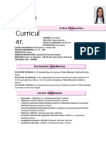 Curriculo de Ana