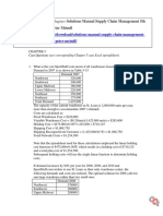 Supply Chain Optimization for SportStuff.com