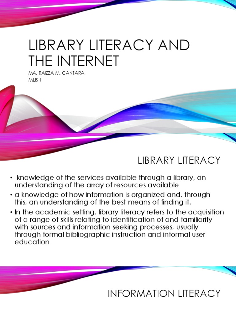 Library & Information Literacy Guide | PDF | Information Literacy ...