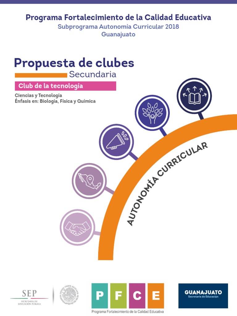 Club Tecnologia Secundaria Presentacion | PDF | Física | Química