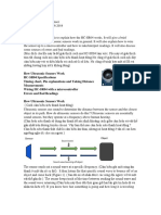 Datasheet HC SR04 1